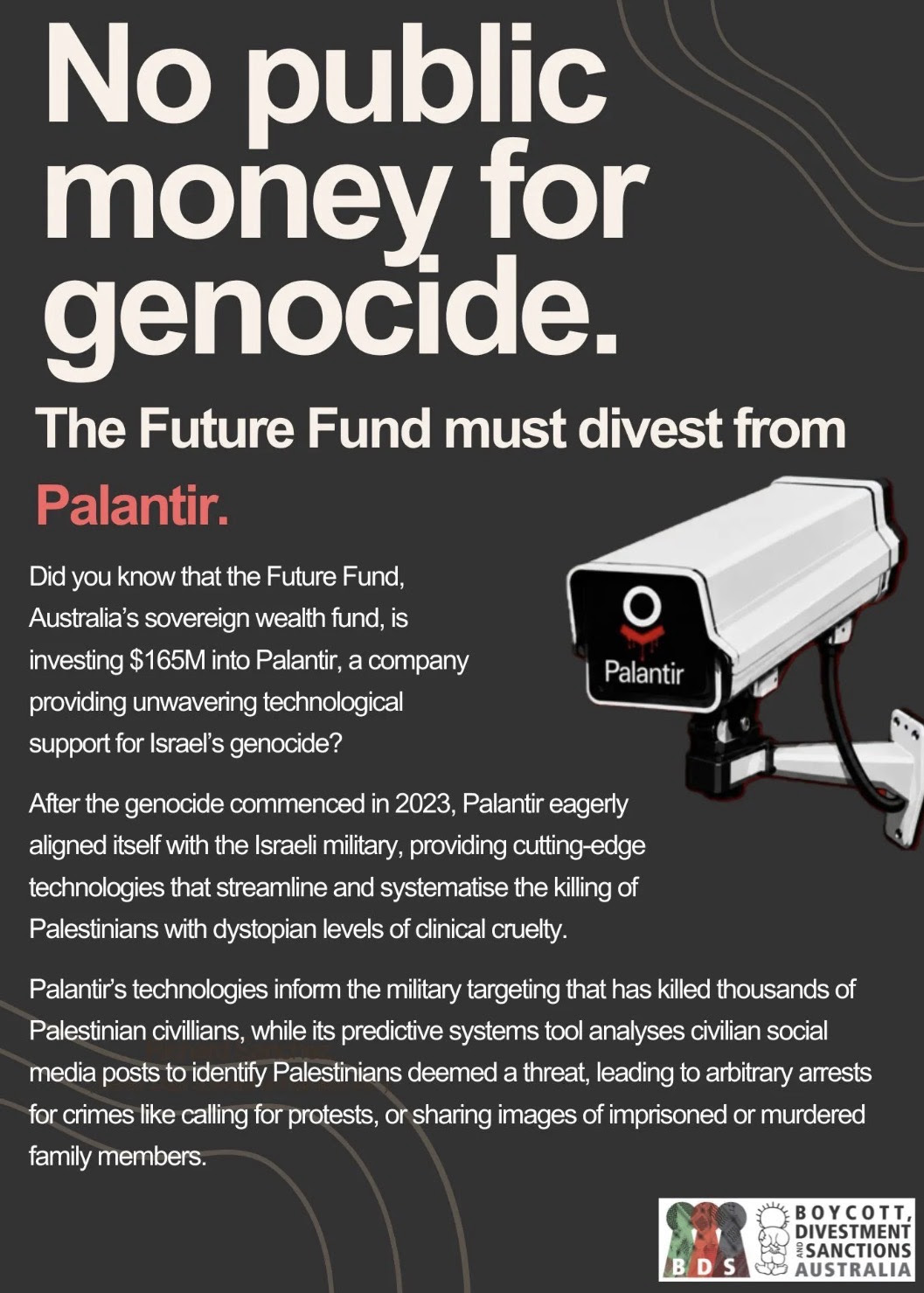 Get Palantir Out!